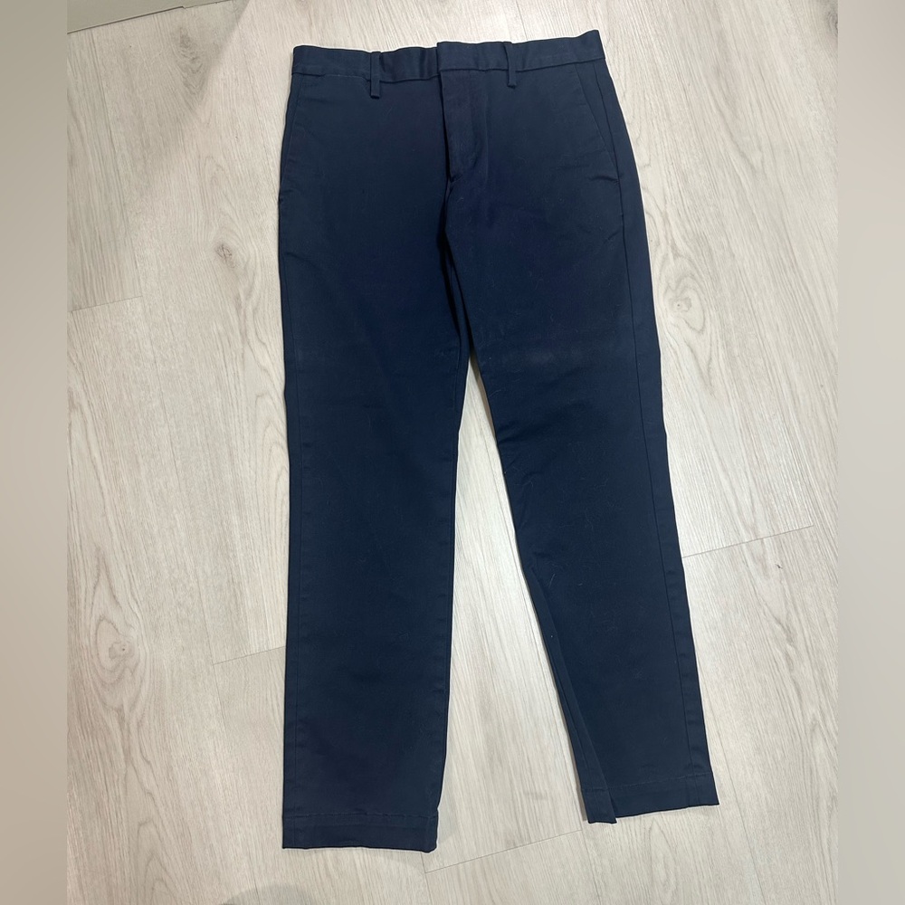 Banana Republic Dark Blue Chinos Aiden Slim Fit